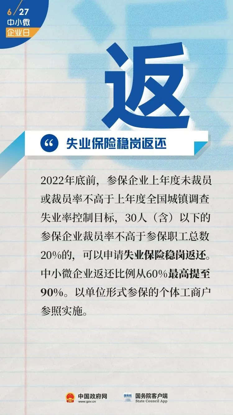 【一起來了解】@全國中小微企業，這些政策支持你→